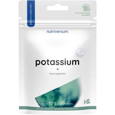 Nutriversum Potassium 300 mg [60 капсули]