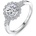 Silenti Jewelry Сребърен пръстен "Грижовност" - 7 - 54.5мм (17.2мм диам. )