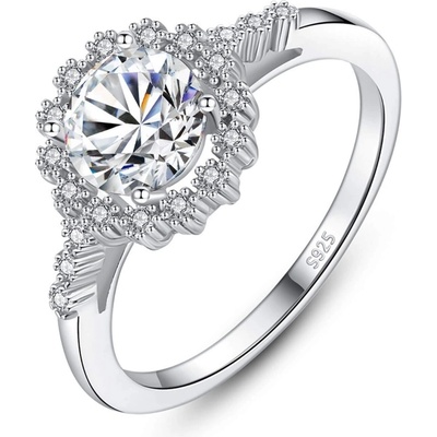 Silenti Jewelry Сребърен пръстен "Грижовност" - 7 - 54.5мм (17.2мм диам. )