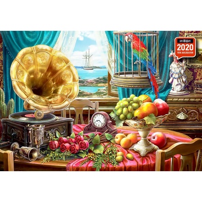 Anatolian - Puzzle Gramophone / Still Life with Fruit - 1 000 piese