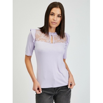 Orsay Светлолилава дамска тениска с дантела ORSAY Orsay | Lilav | ЖЕНИ | S