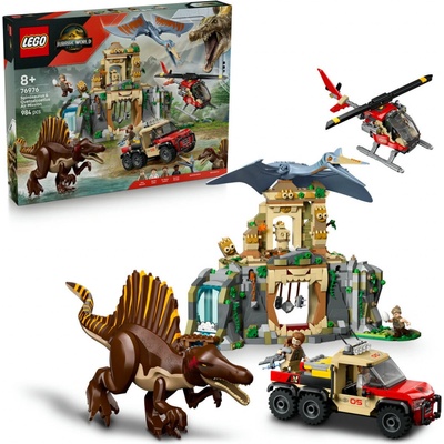 LEGO® Jurassic World 76976 Letecká mise se spinosaurem a quetzalcoatlem