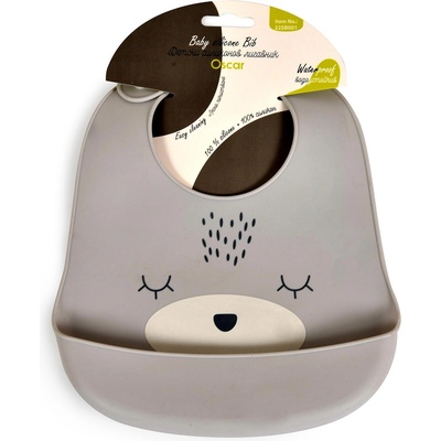 Cangaroo Силиконов лигавник Oscar сив (110049)