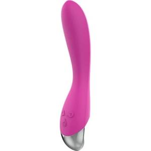 A-GUSTO Презаредим силиконов G-spot вибратор A-gusto