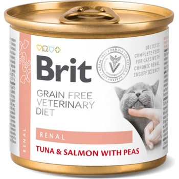 Brit Veterinary Diet Renal tuna, salmon & pea 200 g