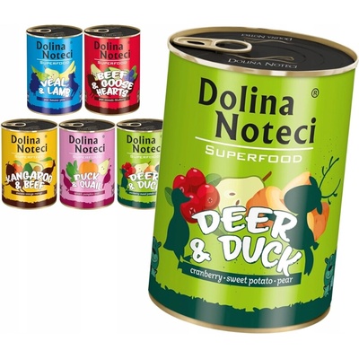Dolina Noteci Superfood jeleň a kačica 400 g