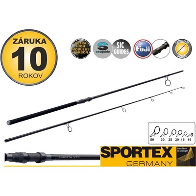 Sportex Purista XTF Carp 3,66 m 3 lb 2 díly