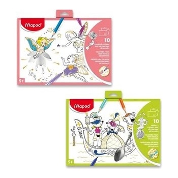 Maped Omaľovánky s metalickými dekoráciami