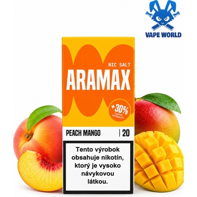 Aramax Salt Peach Mango 10 ml 20 mg
