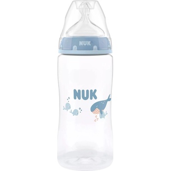 Nuk Бебешко шише NUK First Choice - TC, РР, 300 ml, размер М, Кит (10216340)