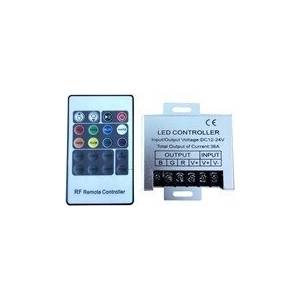 limaLED LED Контролер за RGB лента 240W, с RF дистанционно управление 20 бутона - limaLED (1651)