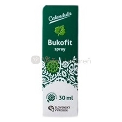 Calendula Bukofit Spray na ošetrenie ďasien 30 g