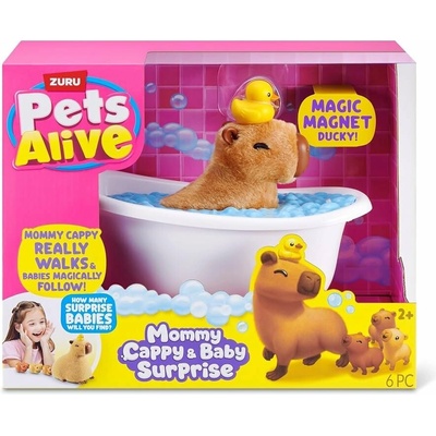Pets Alive - Kapybara mama s prekvapivými mláďatami