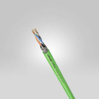 Lapp 2170472/500 sieťový kábel ethernetový ETHERLINE® TRAY 2 x 2 x 0.38 mm² zelená 500 m