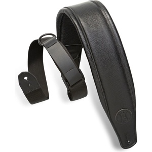 Levy's Leather Right Height 3.5 Каишка за китара (MRHGP-BLK)