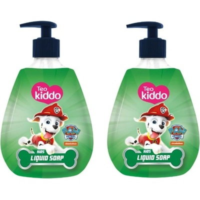Teo Kiddo Течен сапун Teo Kiddo - Ултра, с лайка и невен, 2 х 400 ml