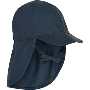 Mikk-Line Детска шапка с козирка Mikk-Line Kid's Summercap Long Neck Solid Cap - Blue Nights - размер 49 cm (904-4036-0111)