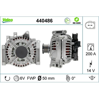 Alternátor VALEO 440486