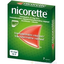 Nicorette Invisipatch 10 mg/16h emp.tdm.7 náplastí