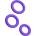 ROMP Remix Trio Penis Rings Violet
