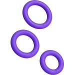 ROMP Remix Trio Penis Rings Violet