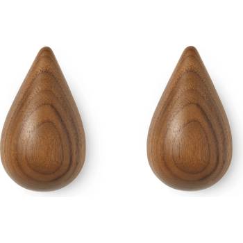Normann Copenhagen Закачалки Dropit Walnut малки 2 бр (331560)