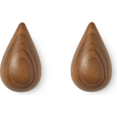 Normann Copenhagen Закачалки Dropit Walnut малки 2 бр (331560)