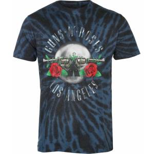 ROCK OFF мъжка тениска Guns N' Roses - Los Angeles - BLACK - Dip-Dye - ROCK OFF - GNRTS93MDD