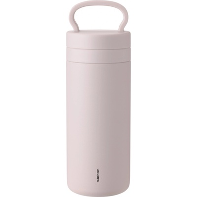 Stelton Cestovní hrnek TABI 400 ml prašně růžová