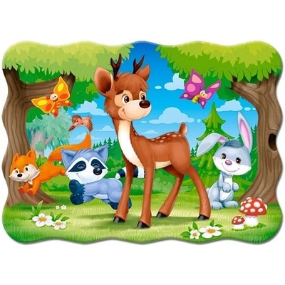 Castorland - Puzzle Deer with friends II - 1 - 39 piese