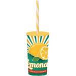 SOLMAZER IRIS Чаша с лимонада и сламка 470ml 161922-027P (161922-027P)
