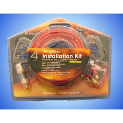 Thunder Комплект кабели за автомобилен усилвател 4 (carset_4)