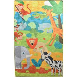 Conceptum Hypnose Детски нехлъзгащ се килим , 100 x 160 cm Animals - Conceptum Hypnose (876CHL1190)