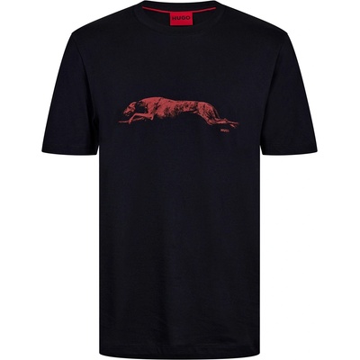 Hugo Тениска Hugo Men's Didug Regular Fit T-Shirt - Black