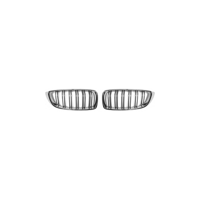 Комплект бъбреци съвместими с BMW 4 series F32/F33/F36 тип М4 2013+ черни/хром