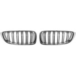  Комплект бъбреци съвместими с BMW 4 series F32/F33/F36 тип М4 2013+ черни/хром