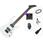 Jackson JS11 Dinky AH Premium SET Snow White Електрическа китара