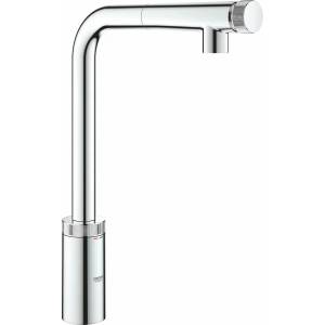 GROHE Кухненски смесител Grohe Minta SmartControl с издърпващ се душ, висок (31613000)