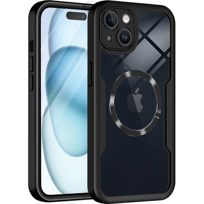 Techsuit Калъф за iPhone 15 Plus + Cover - Techsuit - ColorVerse 360 MagSafe MagSafe Series - Черен
