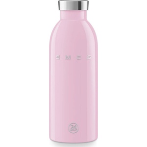 Smeg Термо бутилка SMEG Clima 50's Style WBF01PK, 500 мл, Херметично затваряне, Двустенна, Неръждаема стомана 18/8, Розов (WBF01PK)