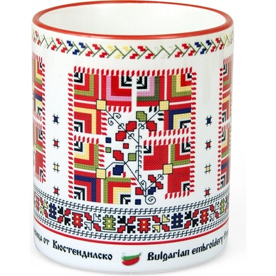 Чаша с шевица от Кюстендилско (Шопска фолклорна област) (kyu2017 01)