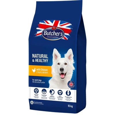 Butcher's Pet Care 5011792002061 суха храна за кучета 15 кг Пиле за възрастни (5011792002061)