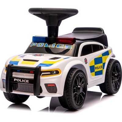 Megacar JM3 policajné, 63,5x28,5x36 cm, biele