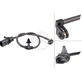 Výstražný kontakt, opotrebenie brzdového obloženia A.B.S. 39913 39913