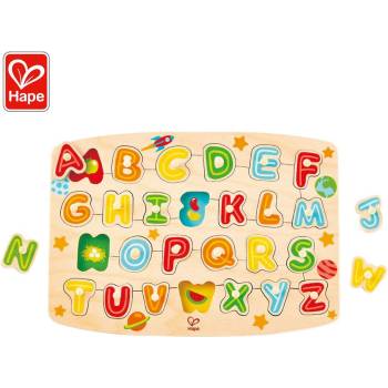 Image 1 of Hape - Дървен пъзел Азбука с картинки H1505
