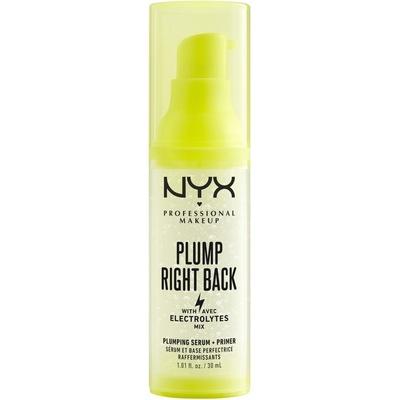NYX Professional Makeup Plump Right Back Plumping Serum + Primer Podklad pod make-up 30 ml
