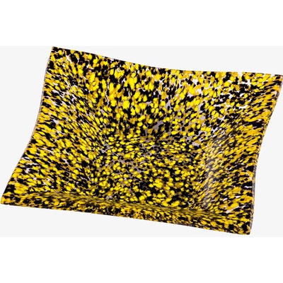 Preciosa Skleněná spékaná mísa Salamander 230 x 230 mm