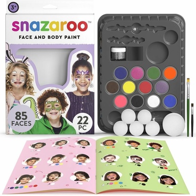 Snazaroo tvárové farby veľká sada party pack