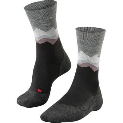 Falke Мъжки туристически чорапи Falke TK2 Crest Walking socks - Black - размер 44-45 (EU) (201-3026-0113)