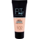 Maybelline Sjednocující make-up s matujícím efektem Fit Me! Matte & Poreless Make-Up 102 Fair Ivory 30 ml